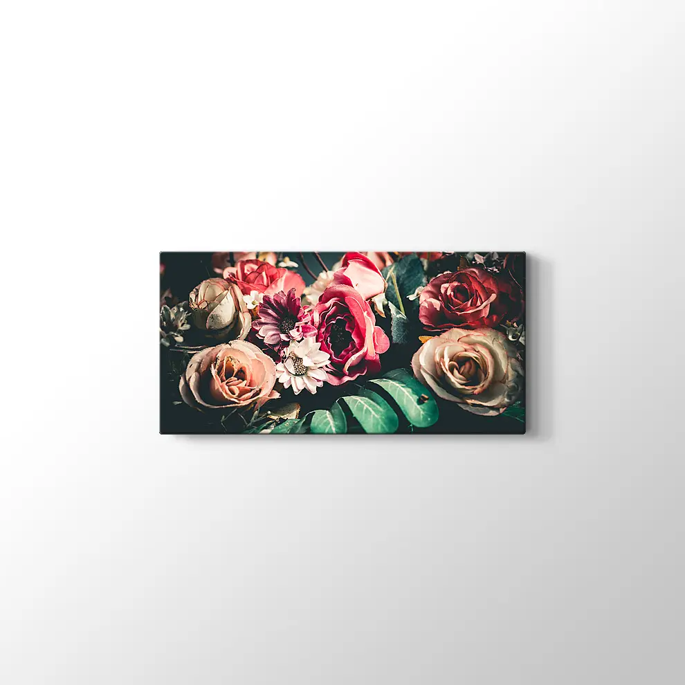 Renkli Demet Kanvas Tablo