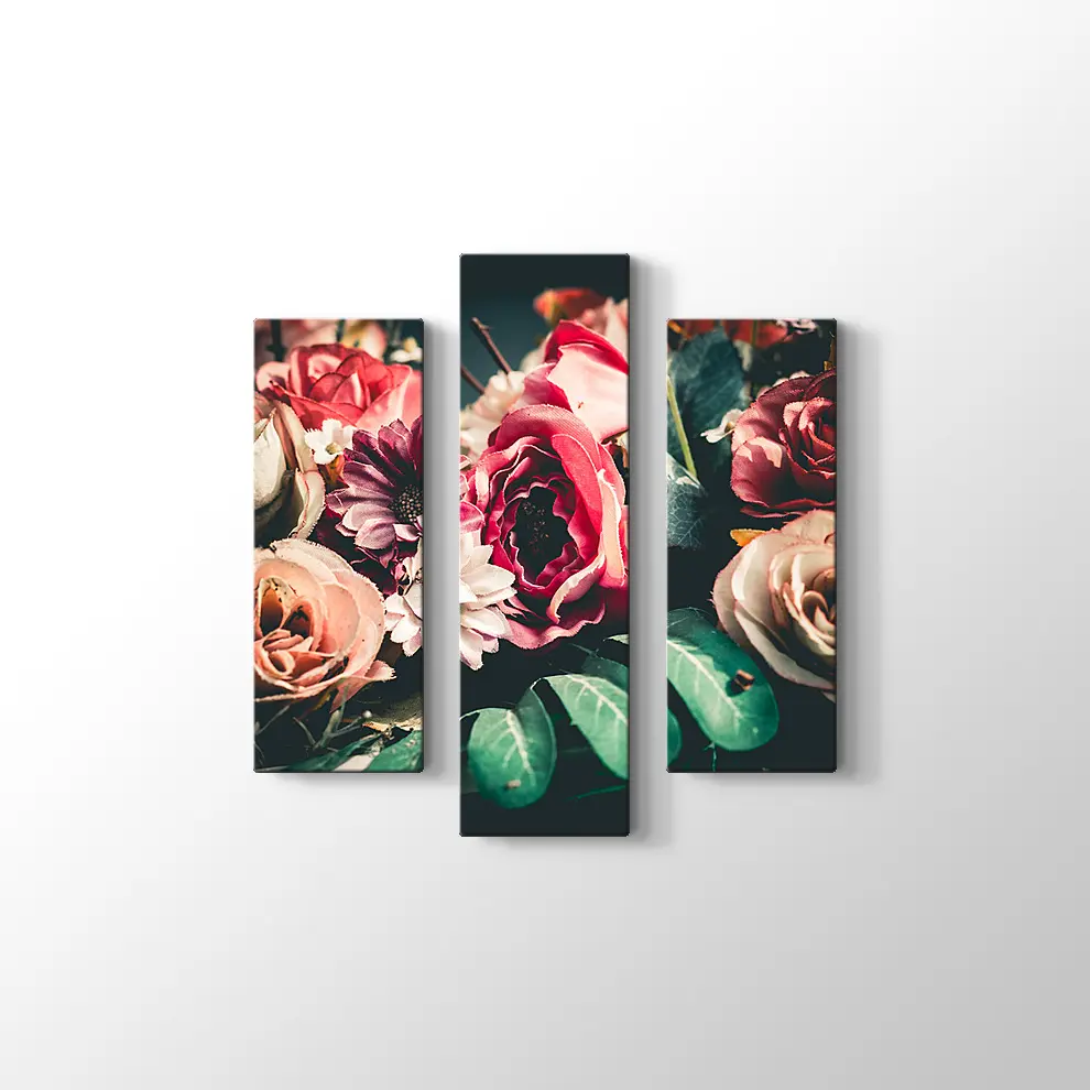 Renkli Demet Kanvas Tablo