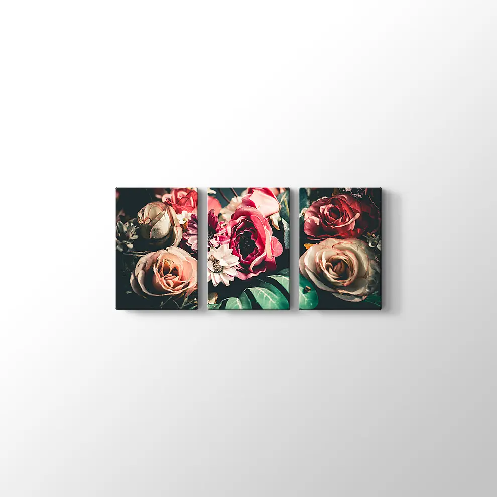 Renkli Demet Kanvas Tablo