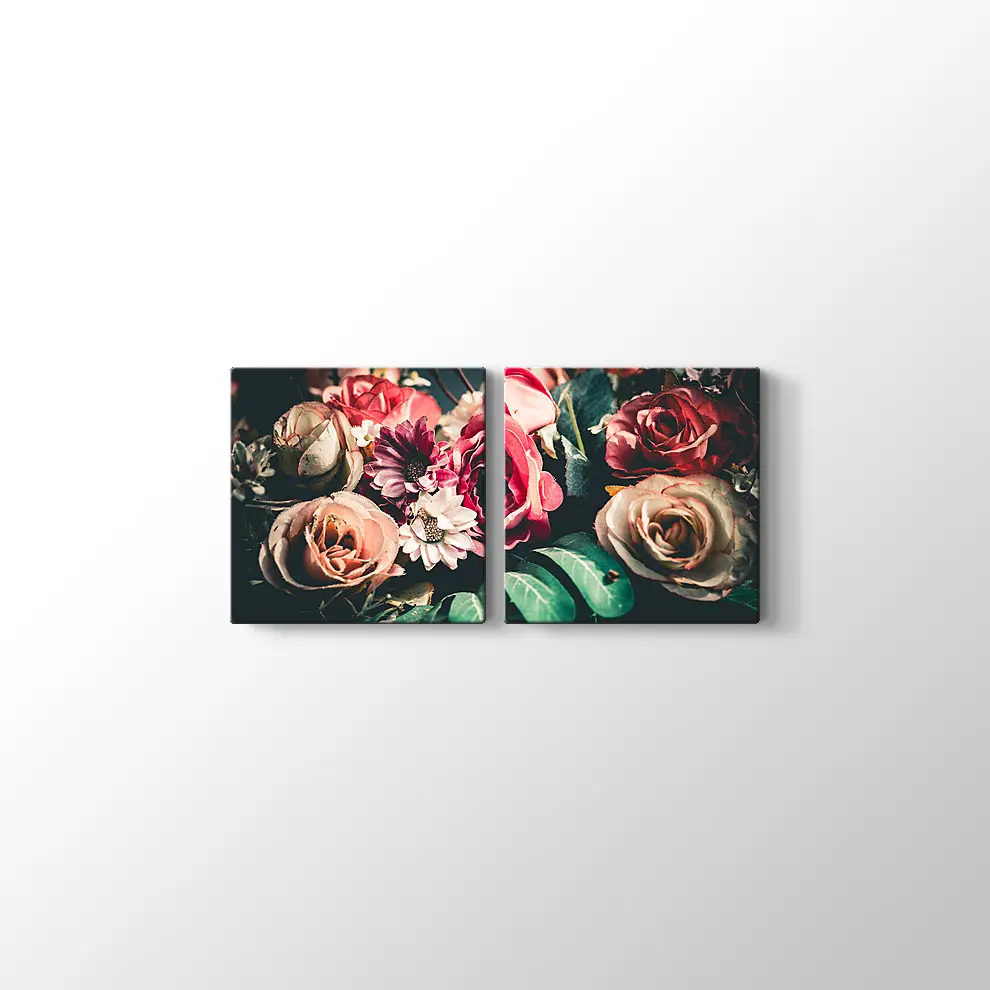 Renkli Demet Kanvas Tablo