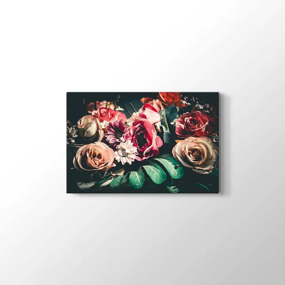 Renkli Demet Kanvas Tablo