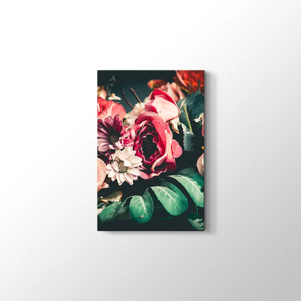 Renkli Demet Kanvas Tablo