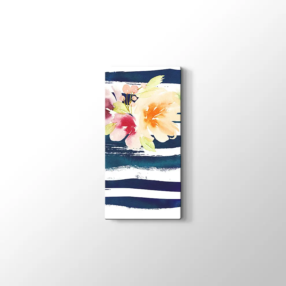 Çiçek Kanvas Tablo