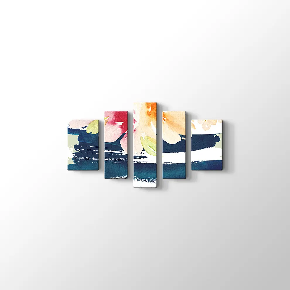 Çiçek Kanvas Tablo