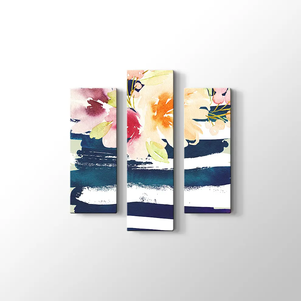 Çiçek Kanvas Tablo