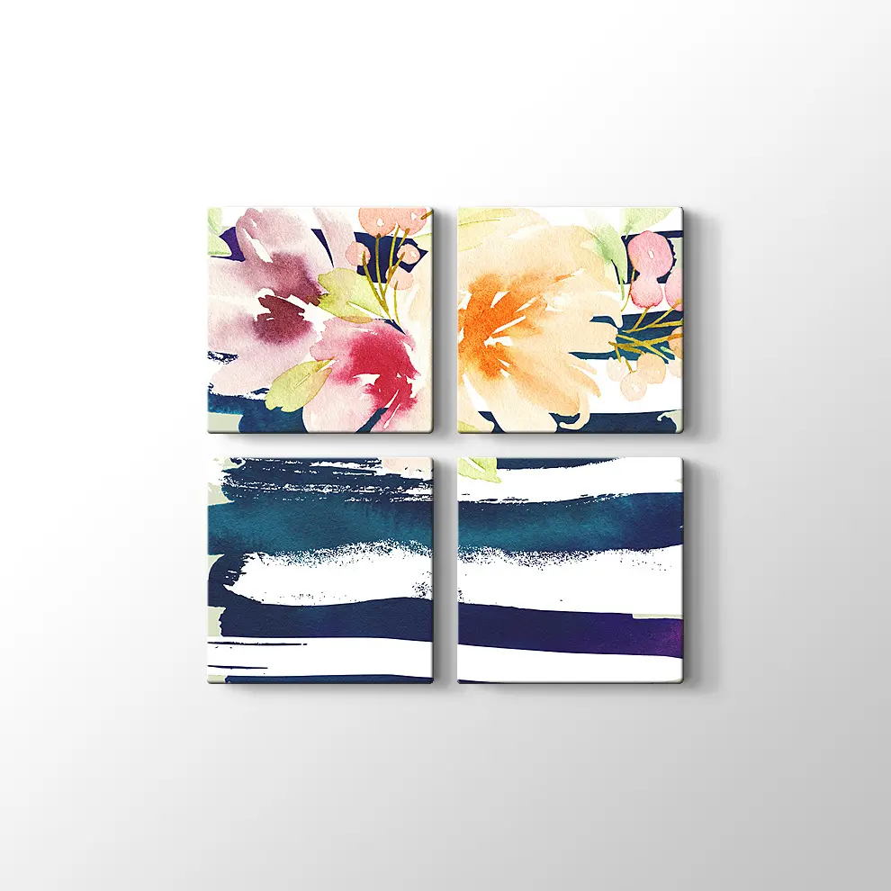 Çiçek Kanvas Tablo