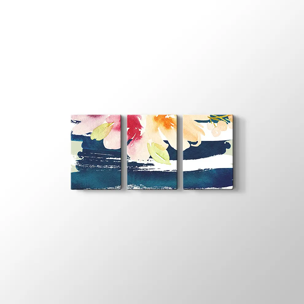 Çiçek Kanvas Tablo