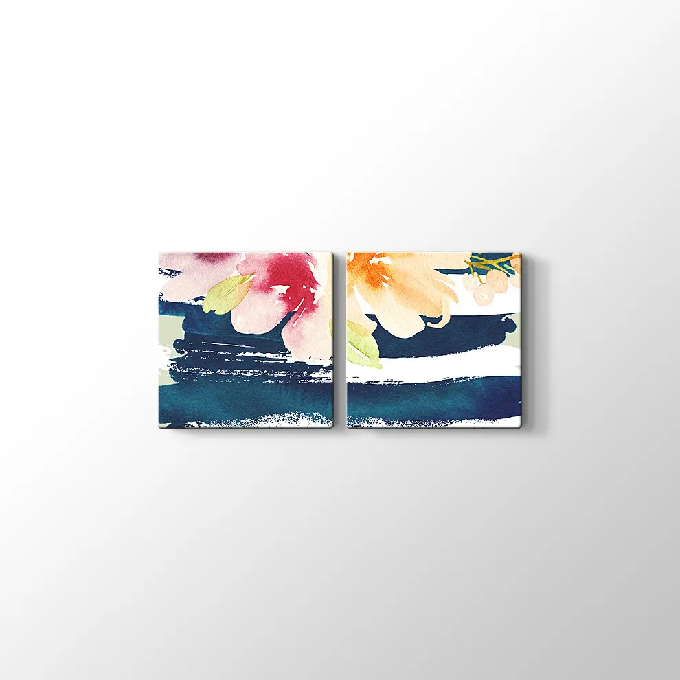 Çiçek Kanvas Tablo