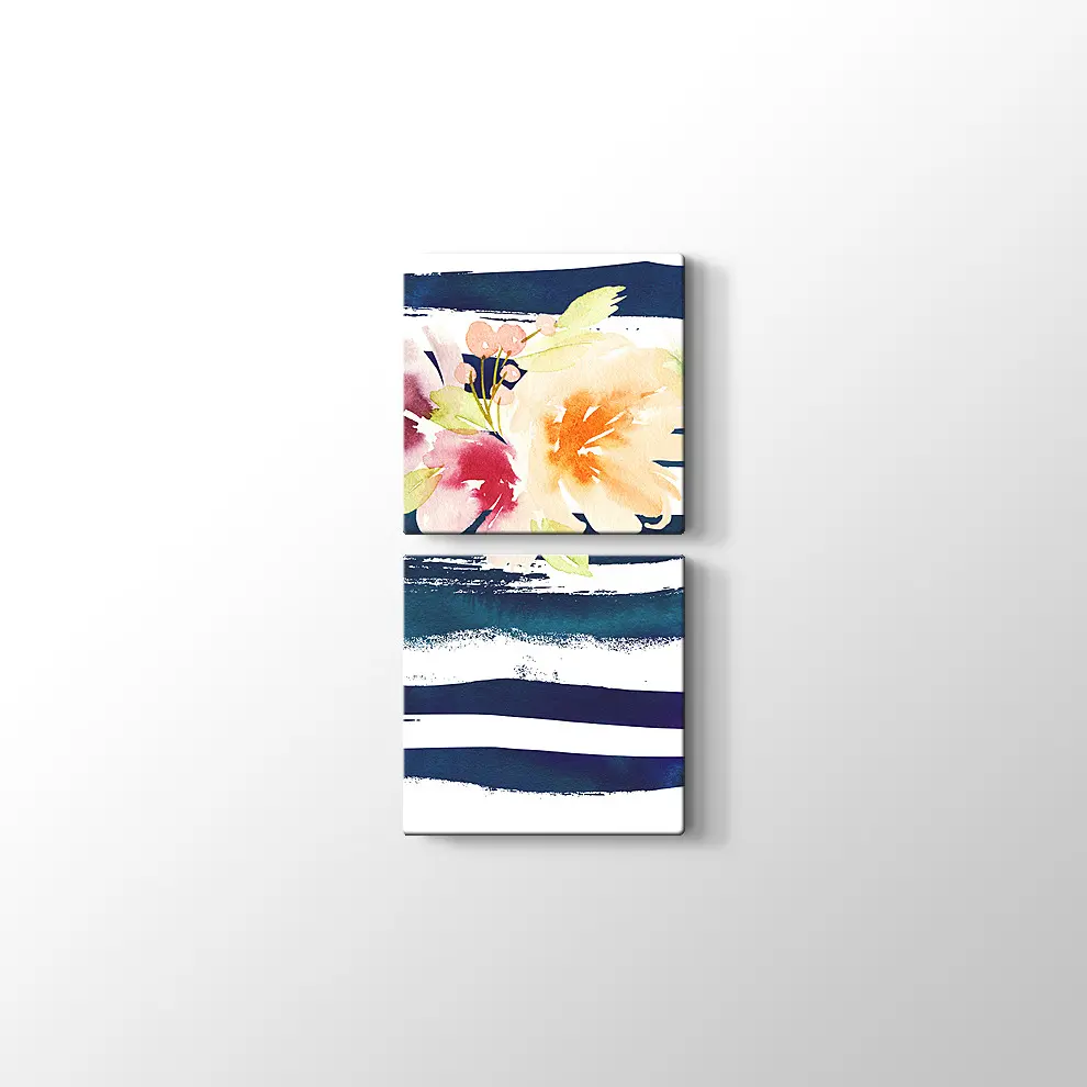 Çiçek Kanvas Tablo