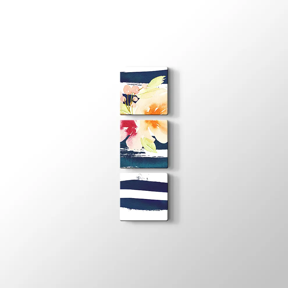 Çiçek Kanvas Tablo