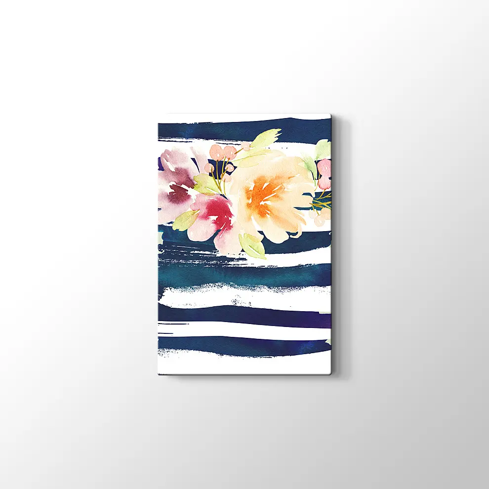 Çiçek Kanvas Tablo