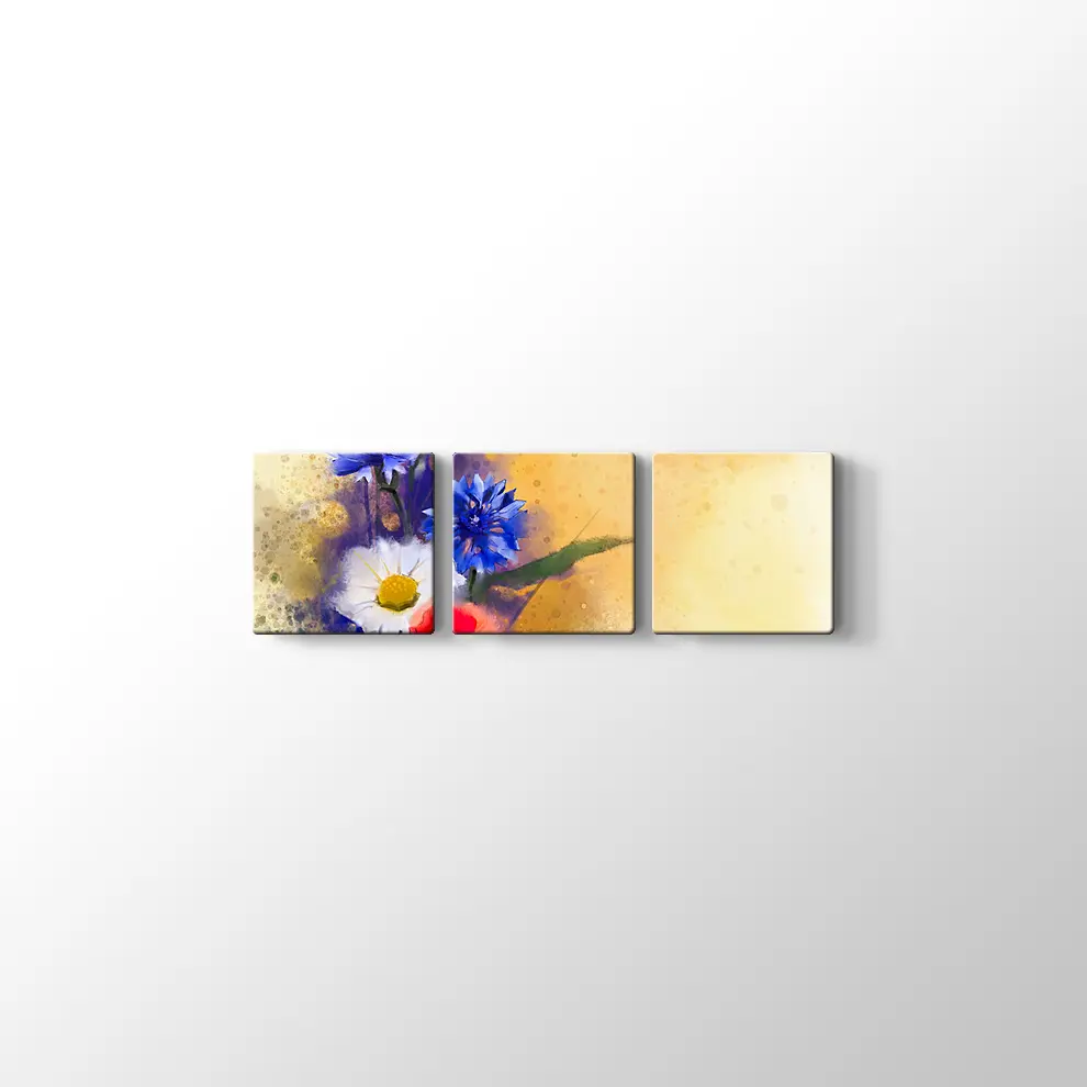 Çiçekler Kanvas Tablo