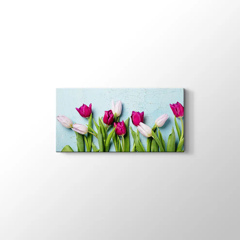 Laleler Kanvas Tablo