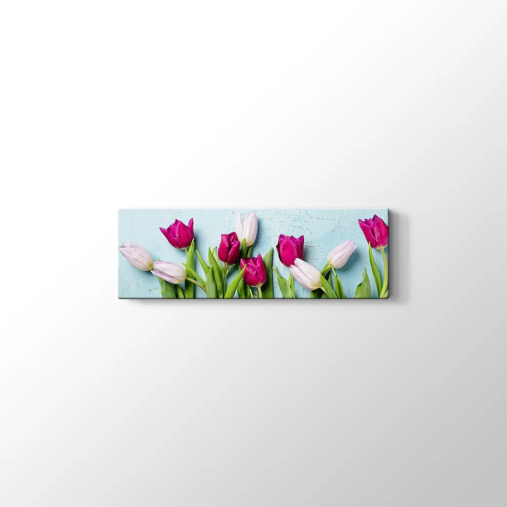 Laleler Kanvas Tablo