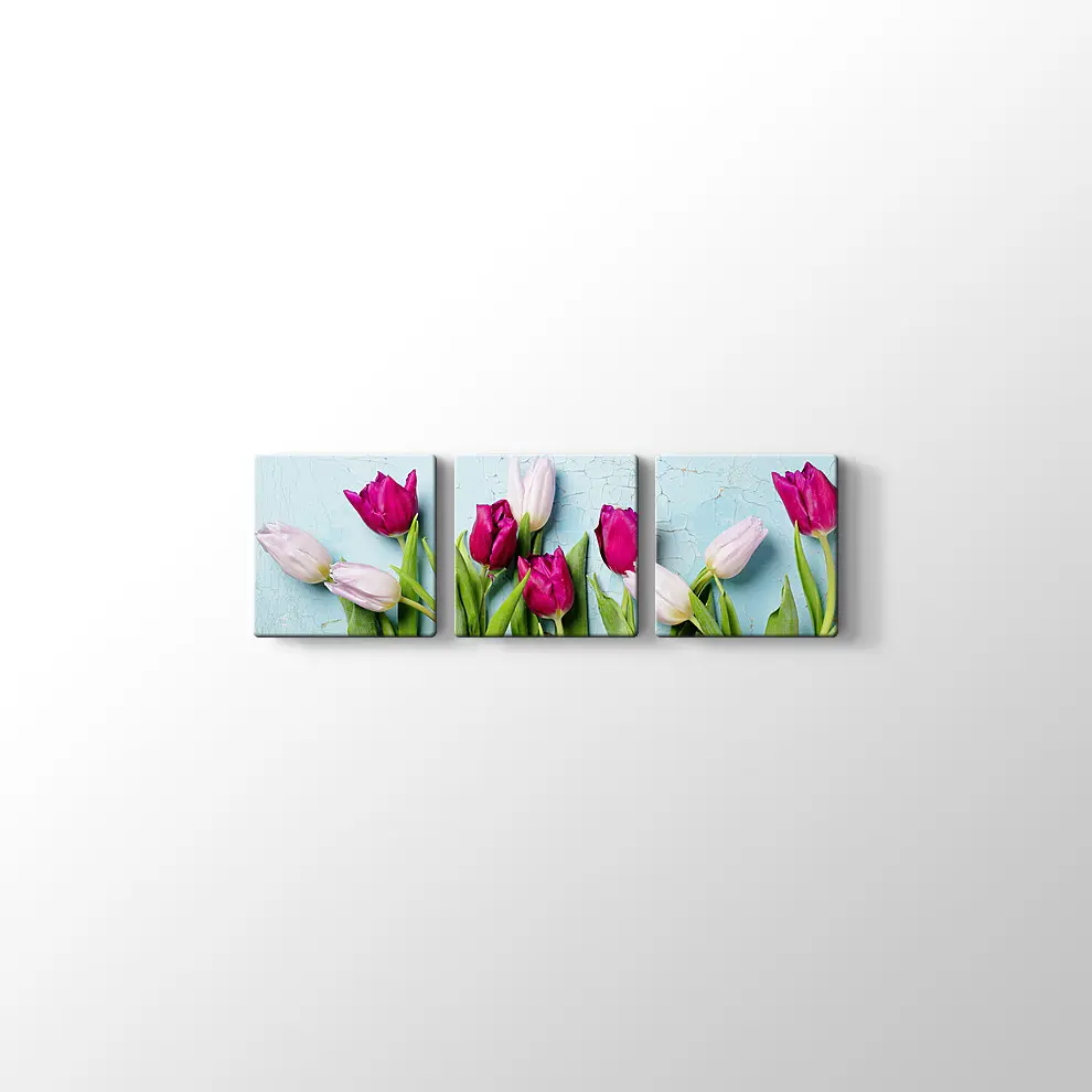 Laleler Kanvas Tablo