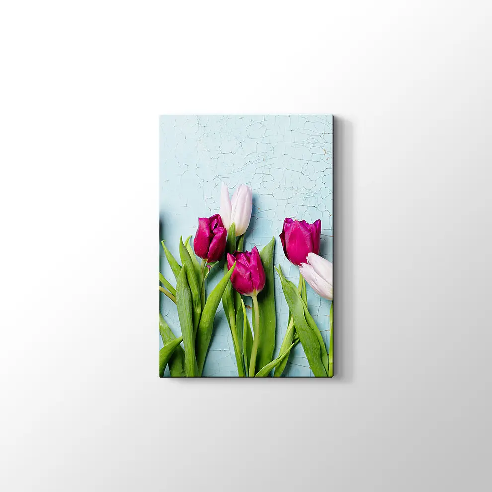 Laleler Kanvas Tablo