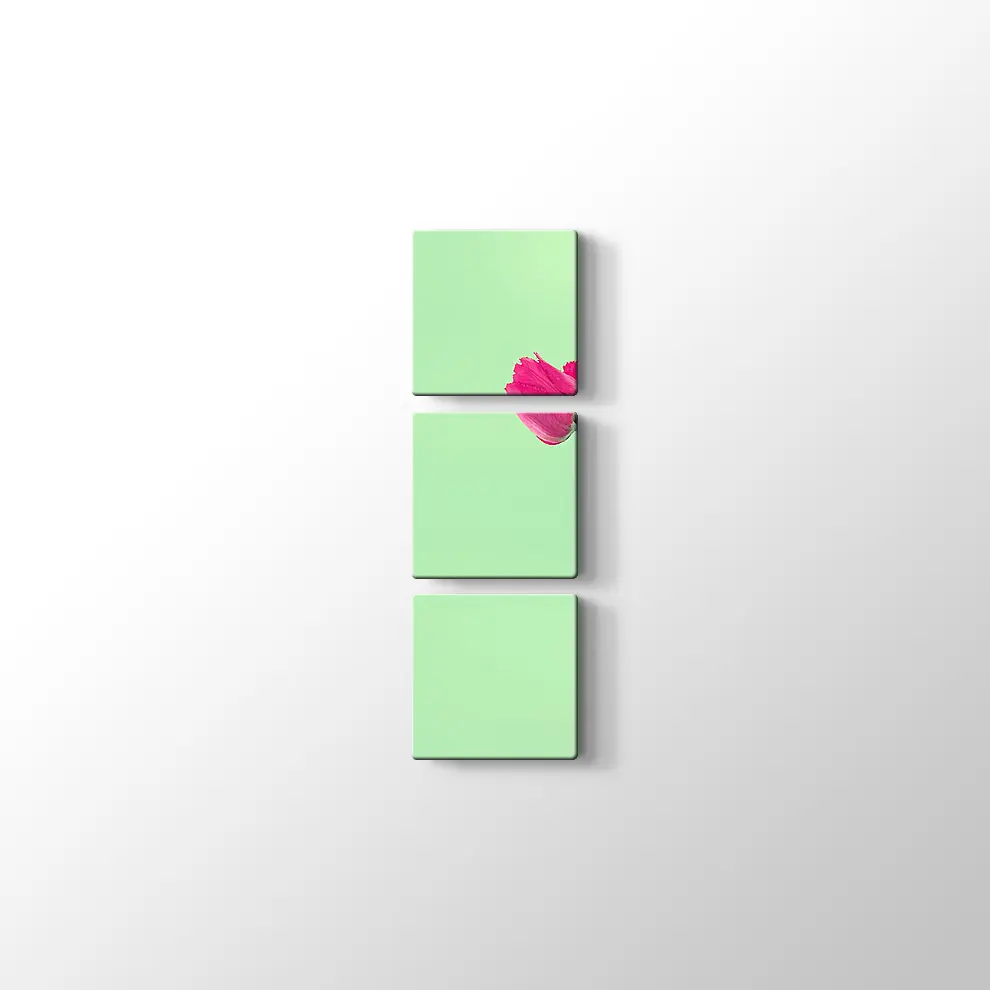 Vazoda Laleler Kanvas Tablo