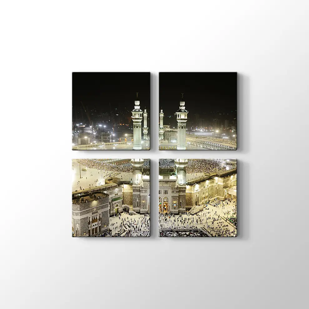 Mekke Kanvas Tablo