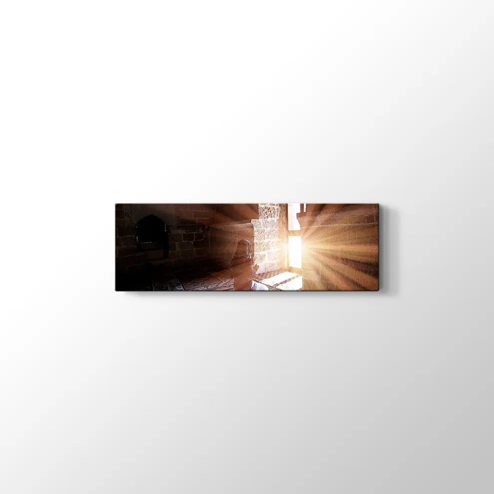 Dua Eden Kadın Kanvas Tablo