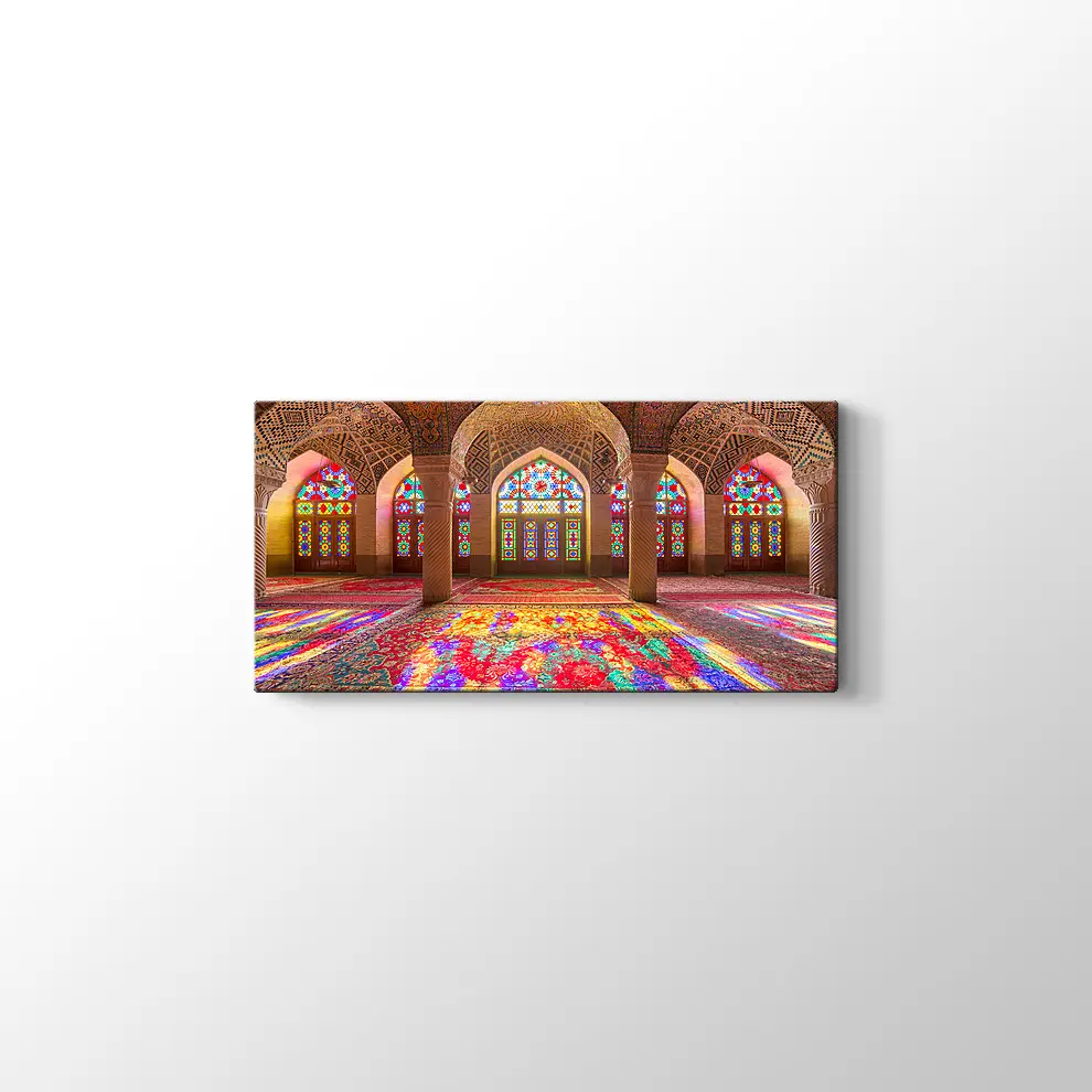 İran Nasir Al-Mulk Camii Kanvas Tablo