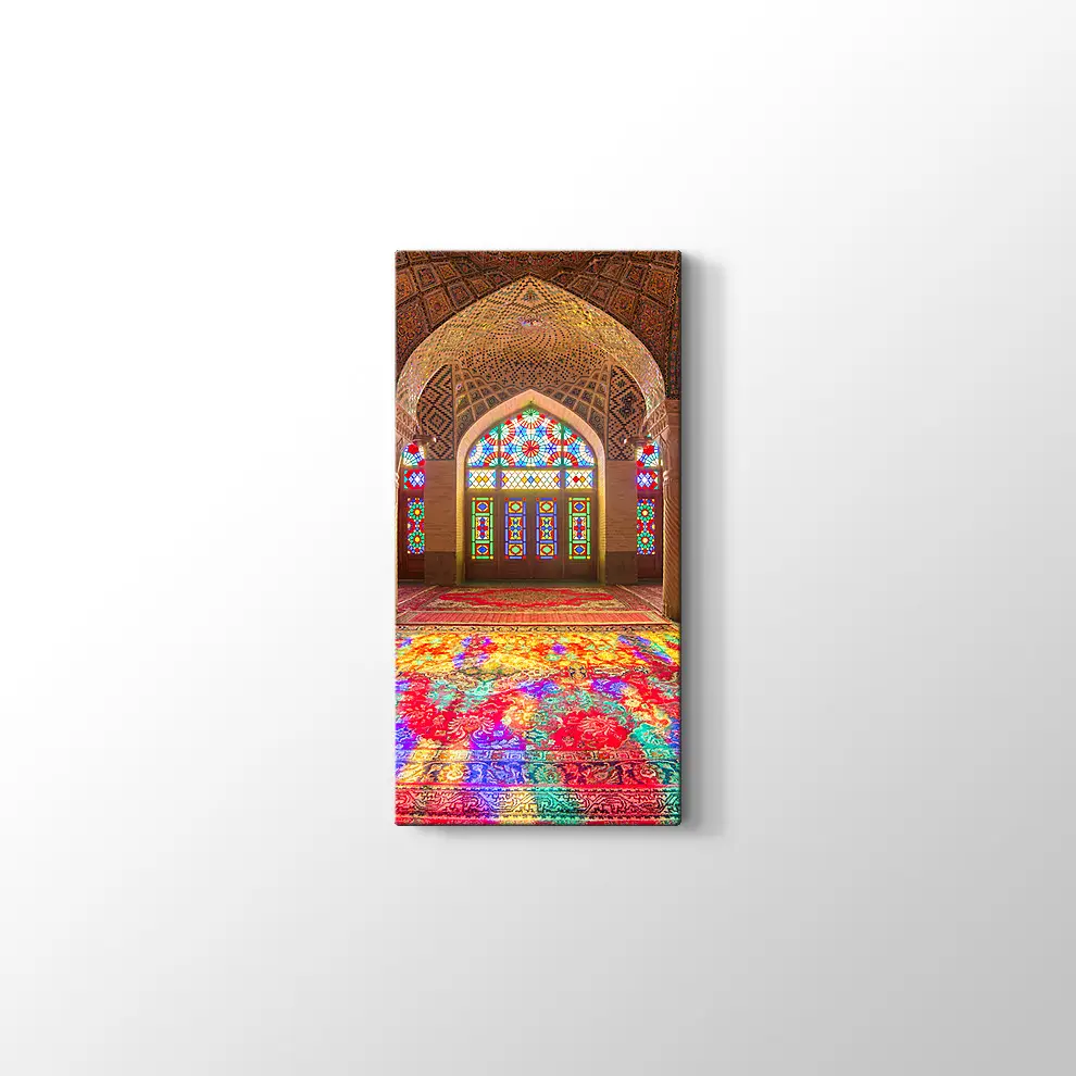 İran Nasir Al-Mulk Camii Kanvas Tablo