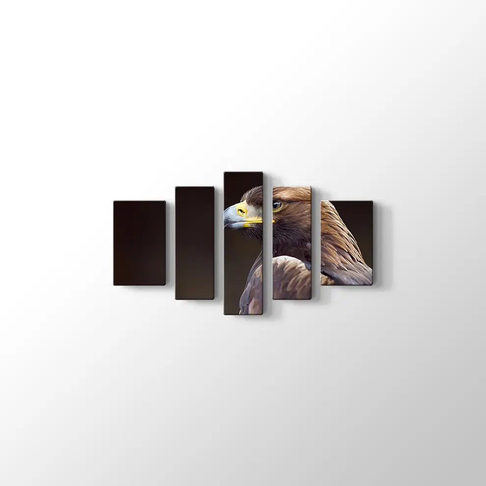 Altın Kartal Kanvas Tablo