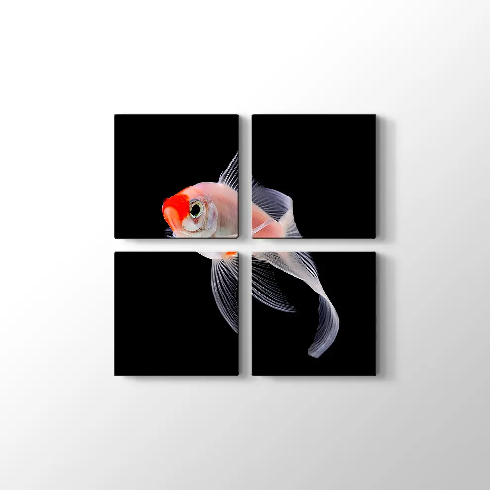 Altın Balık Kanvas Tablo