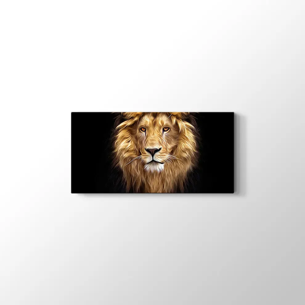 Aslan Kanvas Tablo