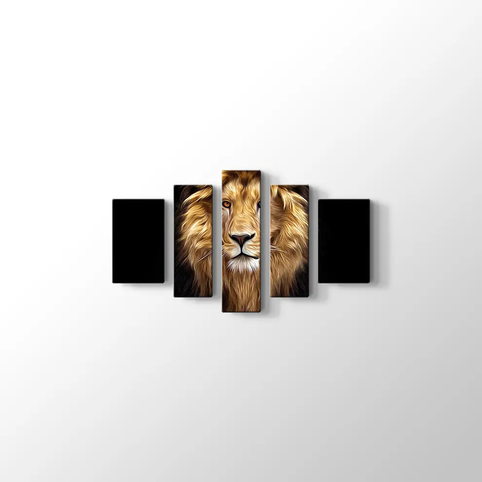 Aslan Kanvas Tablo