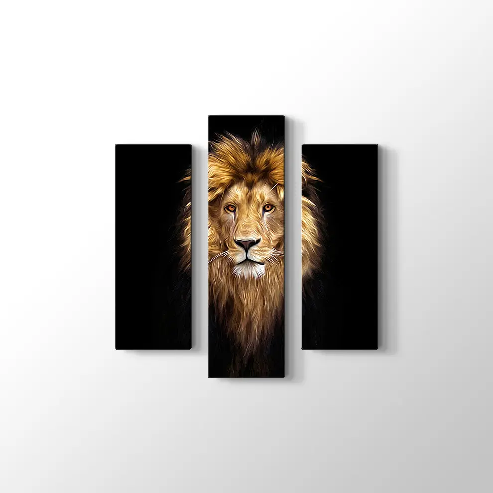 Aslan Kanvas Tablo