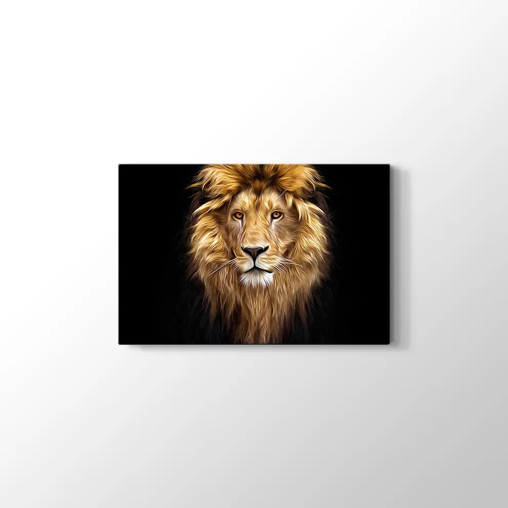 Aslan Kanvas Tablo