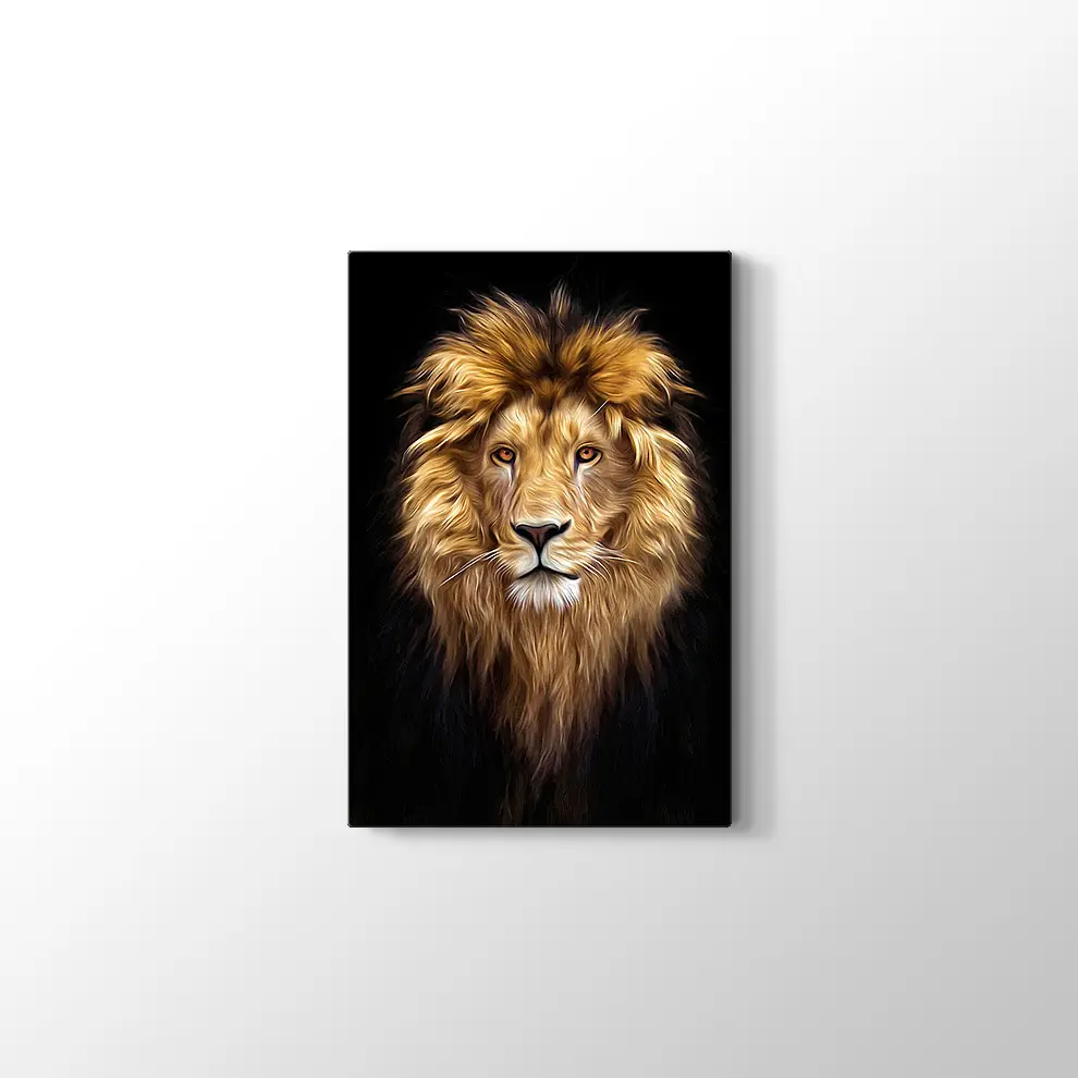 Aslan Kanvas Tablo