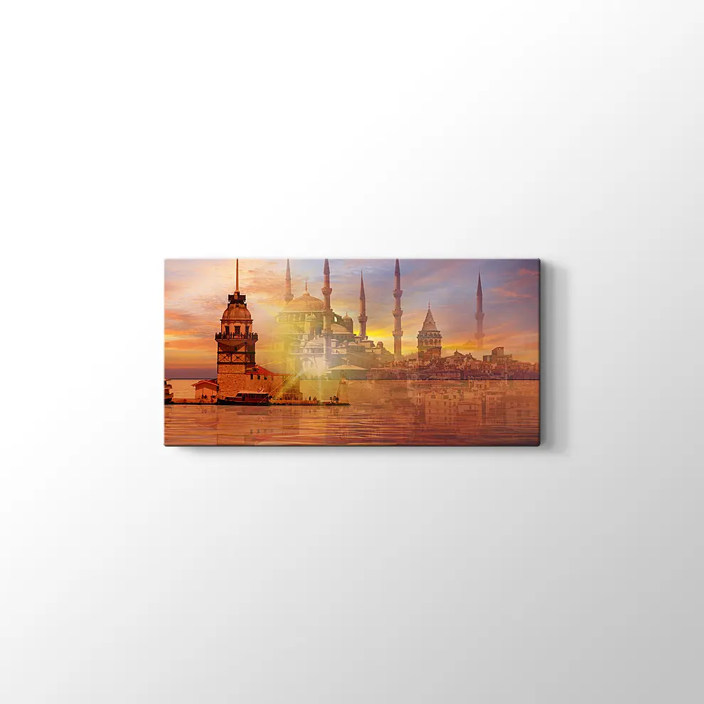 Kızkulesi Kanvas Tablo