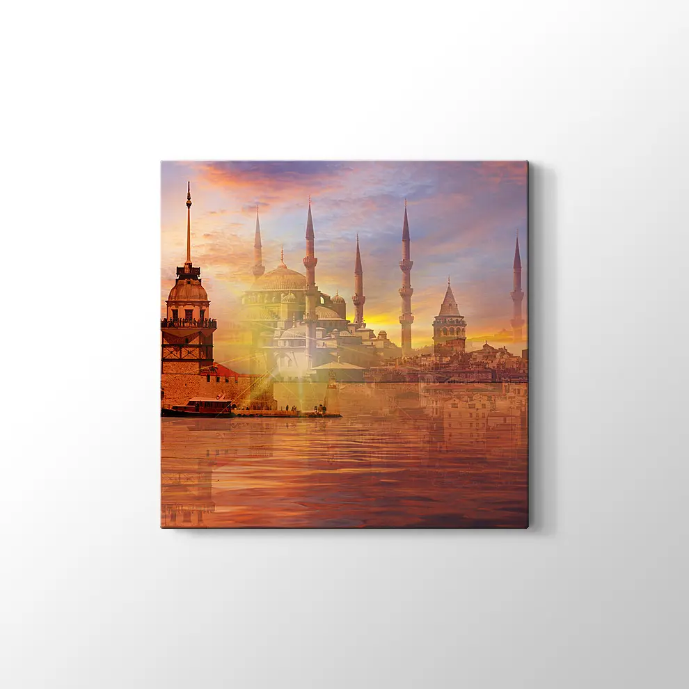 Kızkulesi Kanvas Tablo