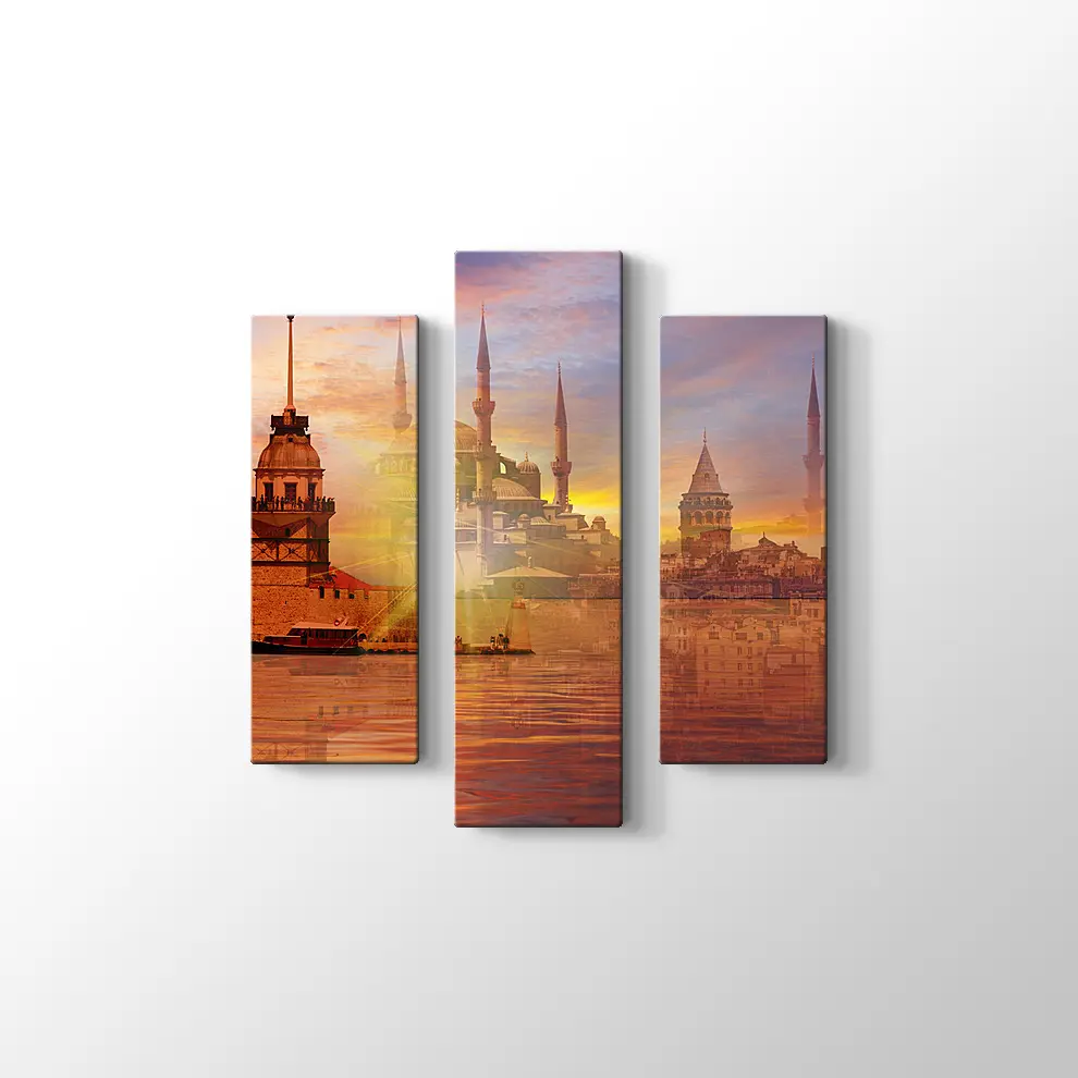 Kızkulesi Kanvas Tablo