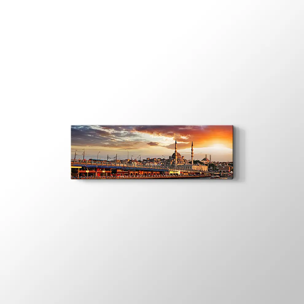Haliç Köprüsü Kanvas Tablo