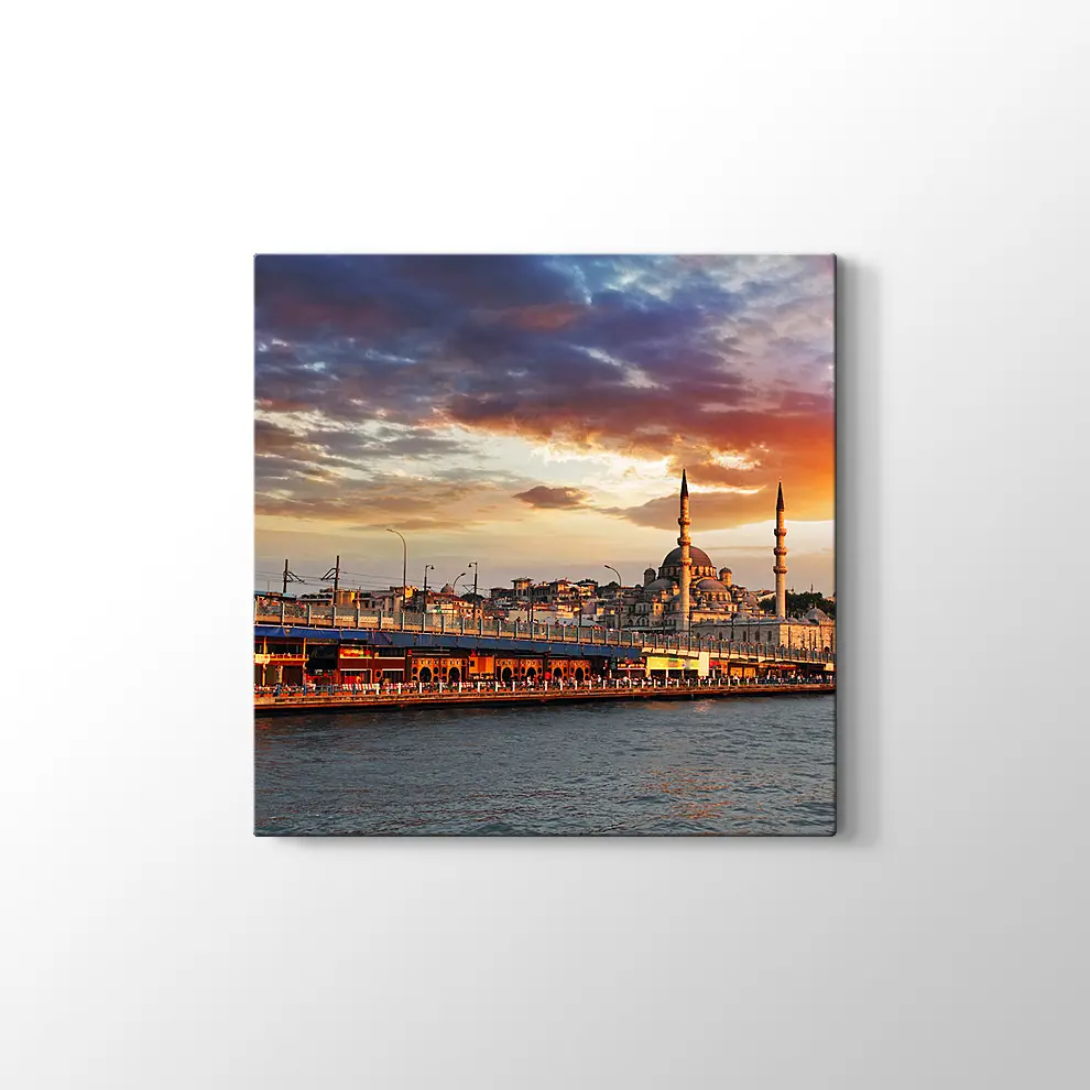 Haliç Köprüsü Kanvas Tablo