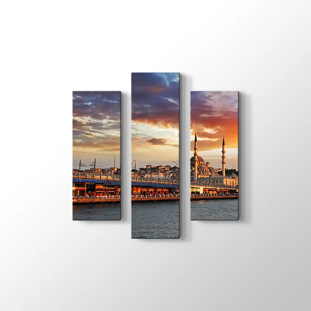 Haliç Köprüsü Kanvas Tablo