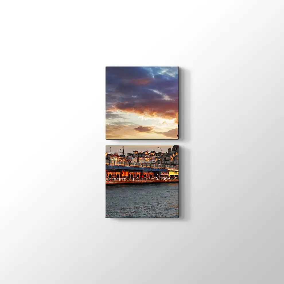 Haliç Köprüsü Kanvas Tablo