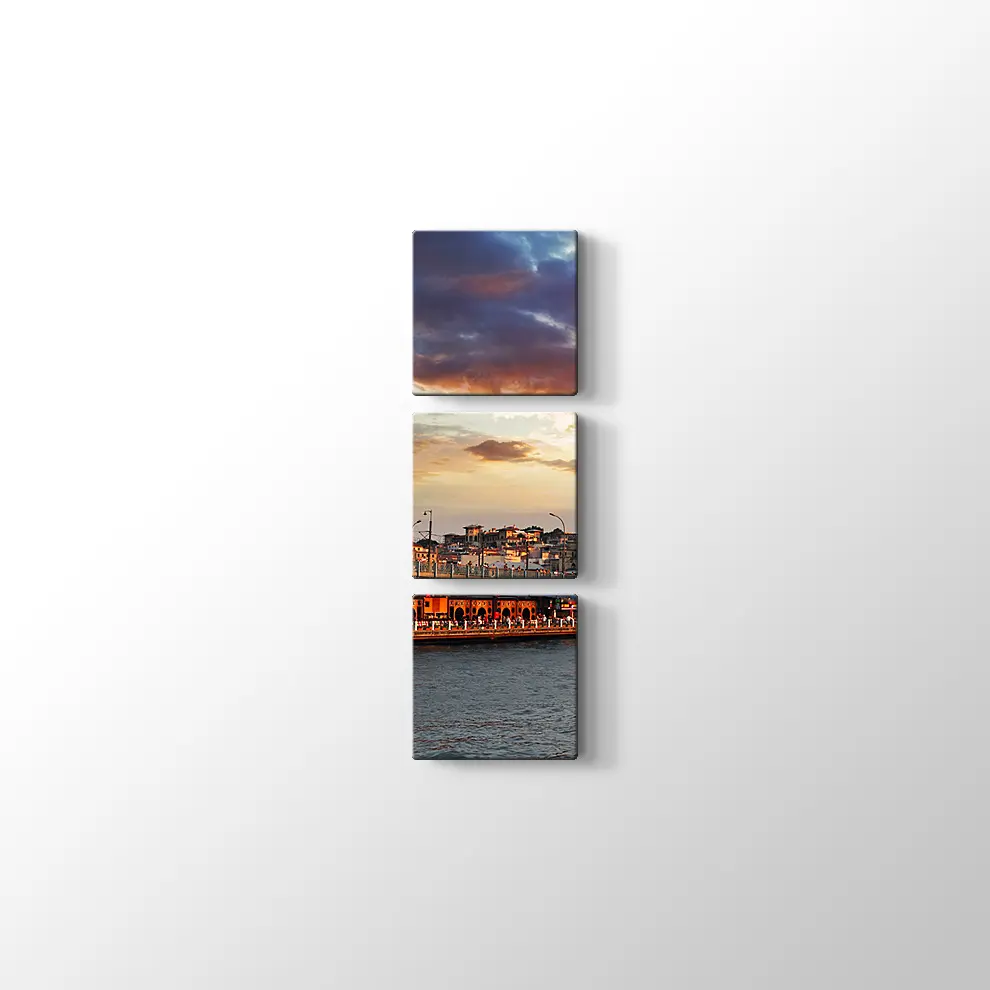 Haliç Köprüsü Kanvas Tablo