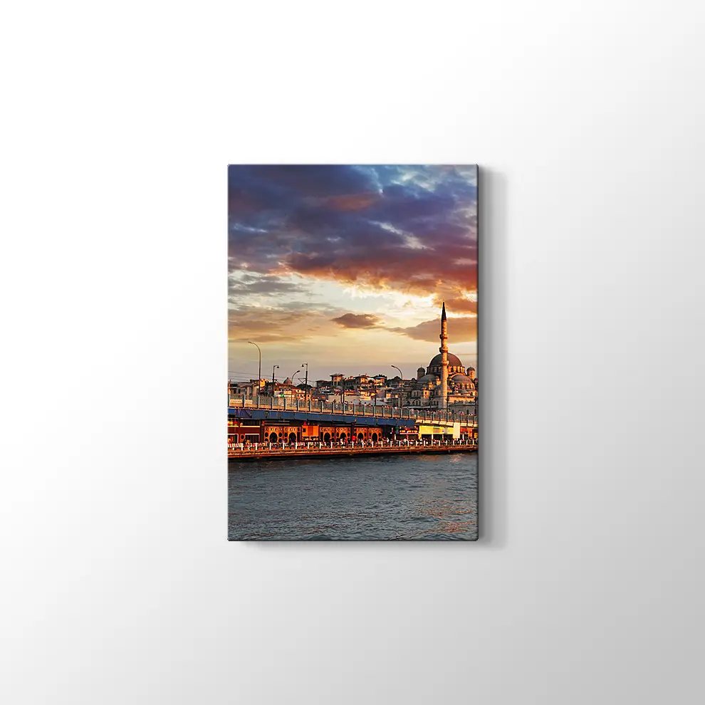 Haliç Köprüsü Kanvas Tablo