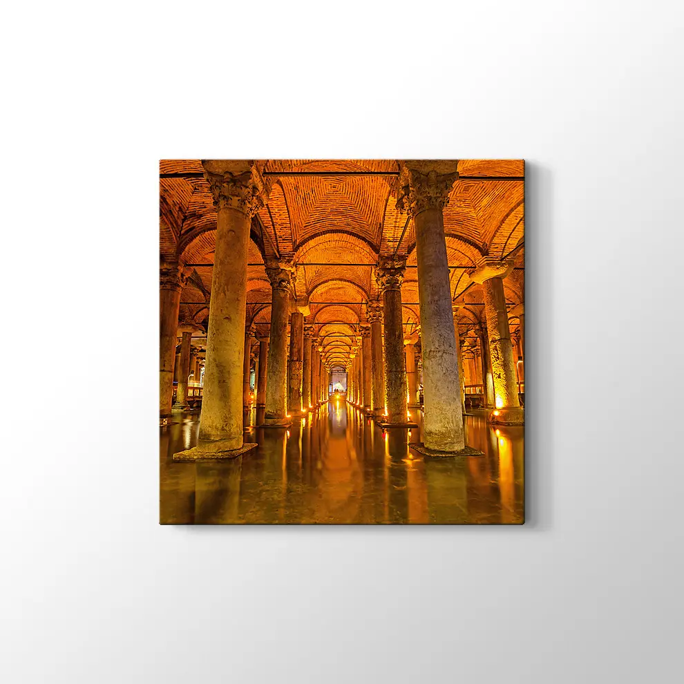 Yerebatan Sarnıcı Kanvas Tablo