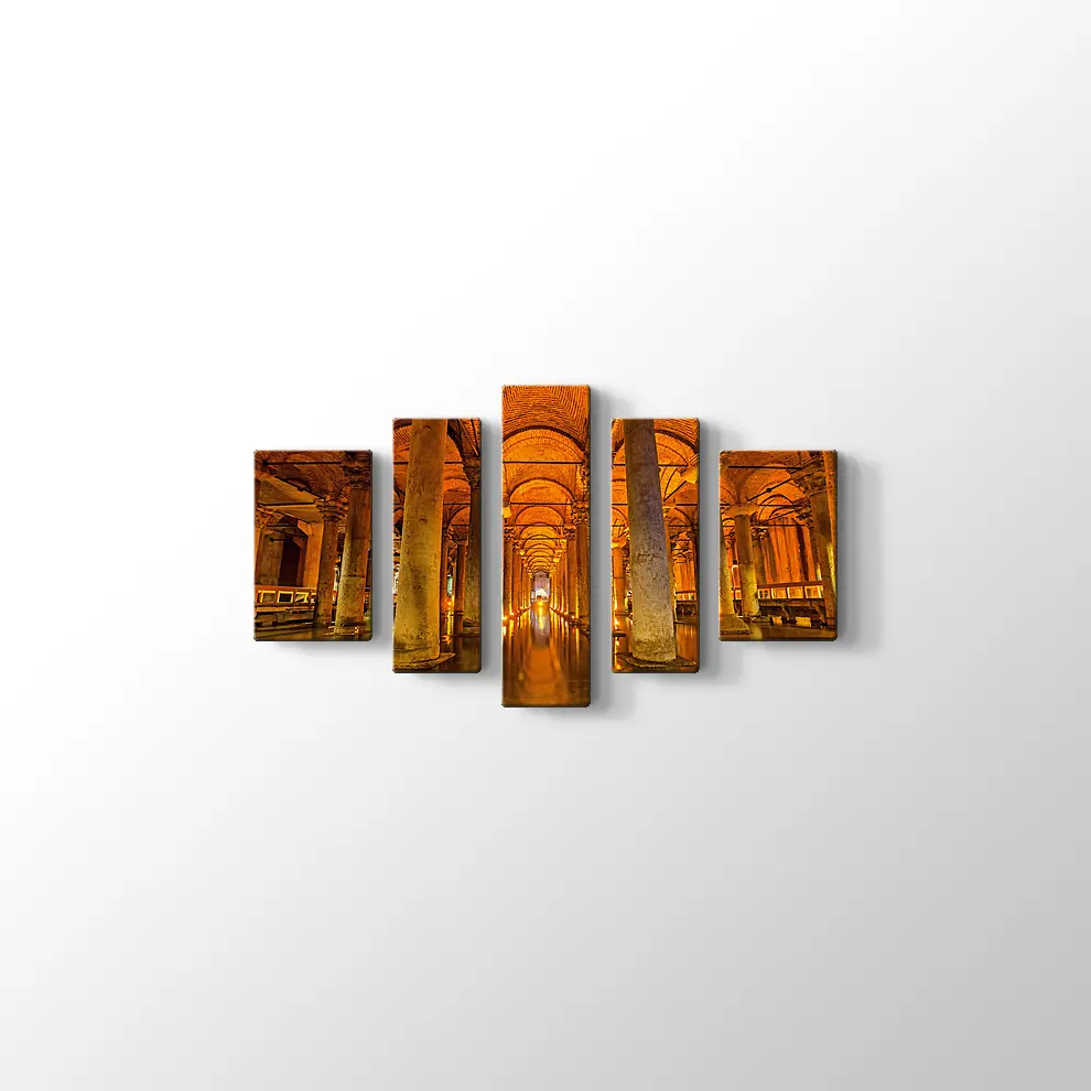 Yerebatan Sarnıcı Kanvas Tablo