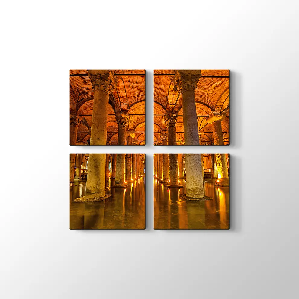 Yerebatan Sarnıcı Kanvas Tablo