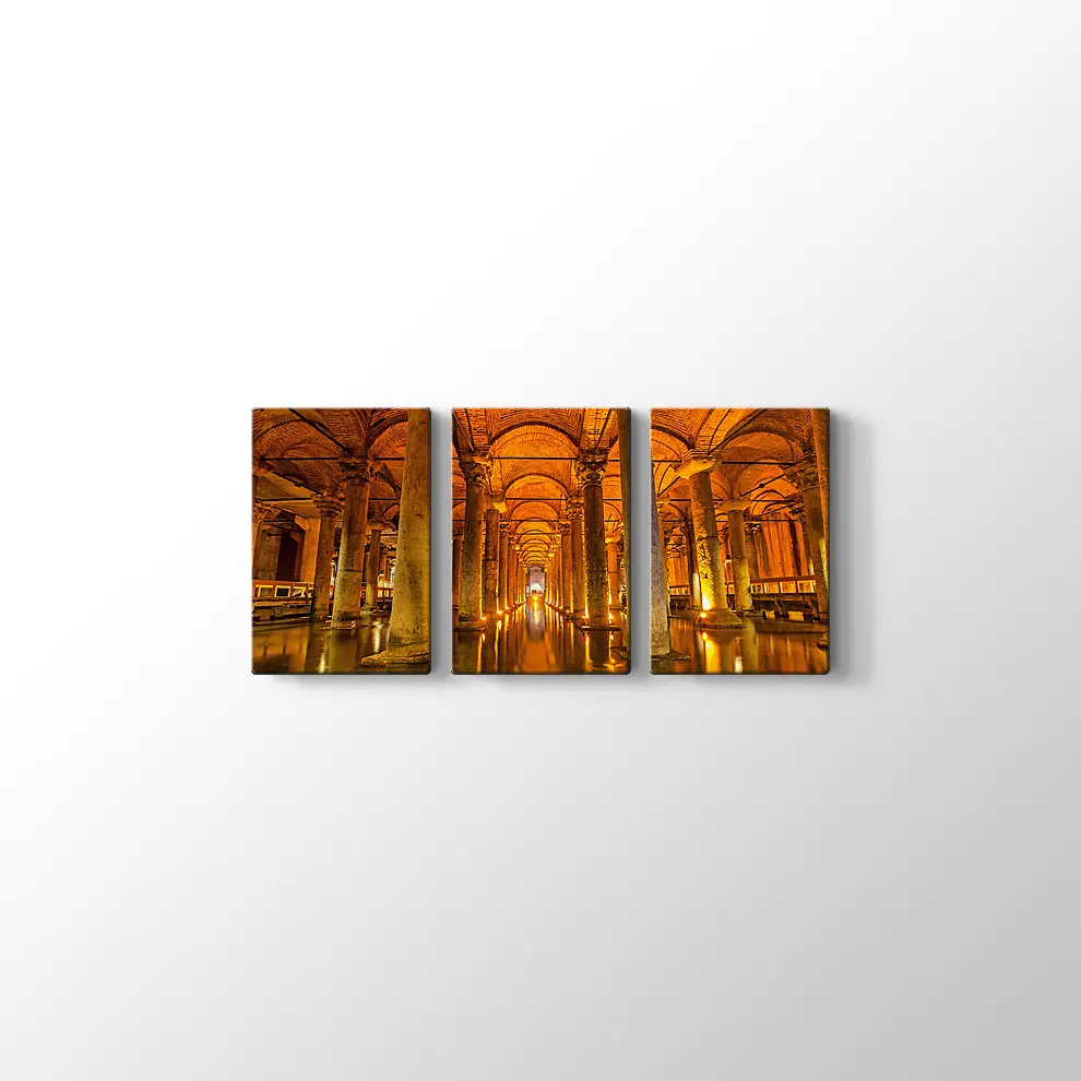 Yerebatan Sarnıcı Kanvas Tablo