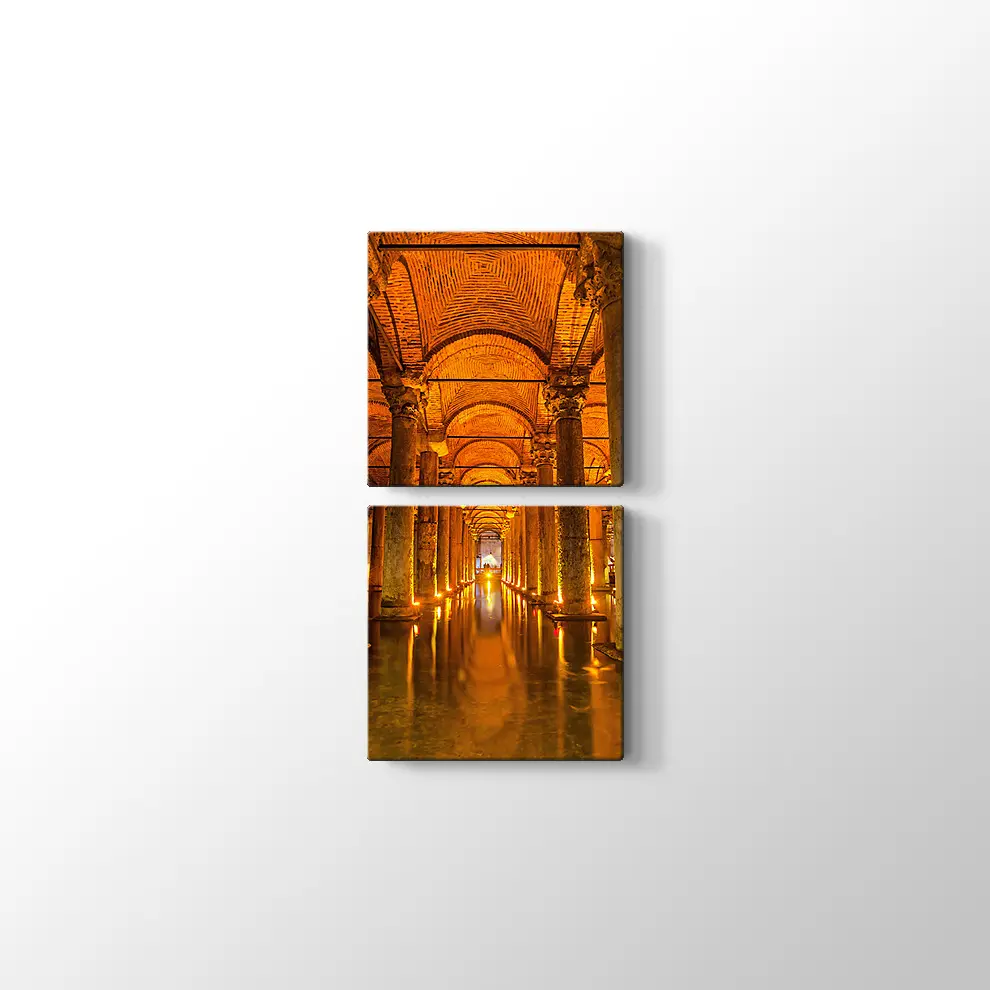 Yerebatan Sarnıcı Kanvas Tablo