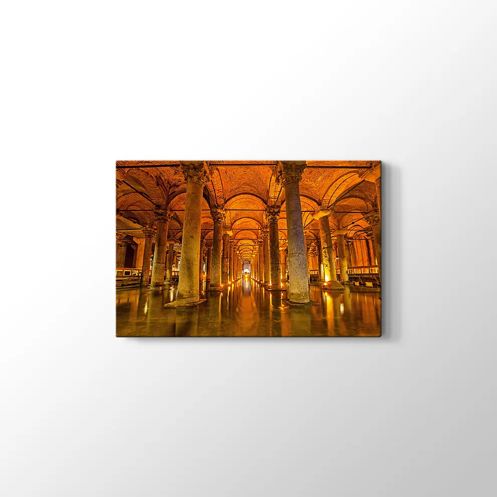 Yerebatan Sarnıcı Kanvas Tablo