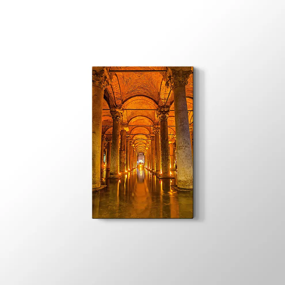 Yerebatan Sarnıcı Kanvas Tablo