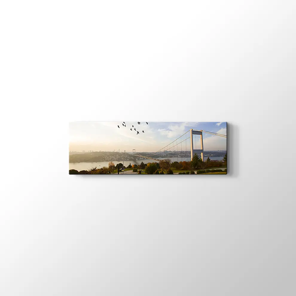 İstanbul Otağtepe Manzara Kanvas Tablo