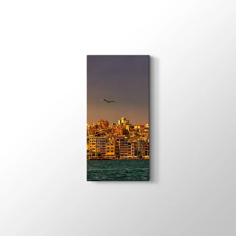 Güneş Işığında İstanbul Kanvas Tablo
